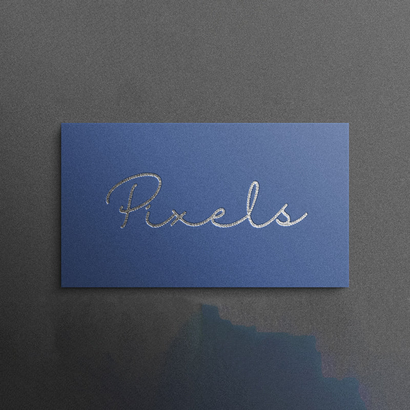 De-Embossed Visiting Cards
