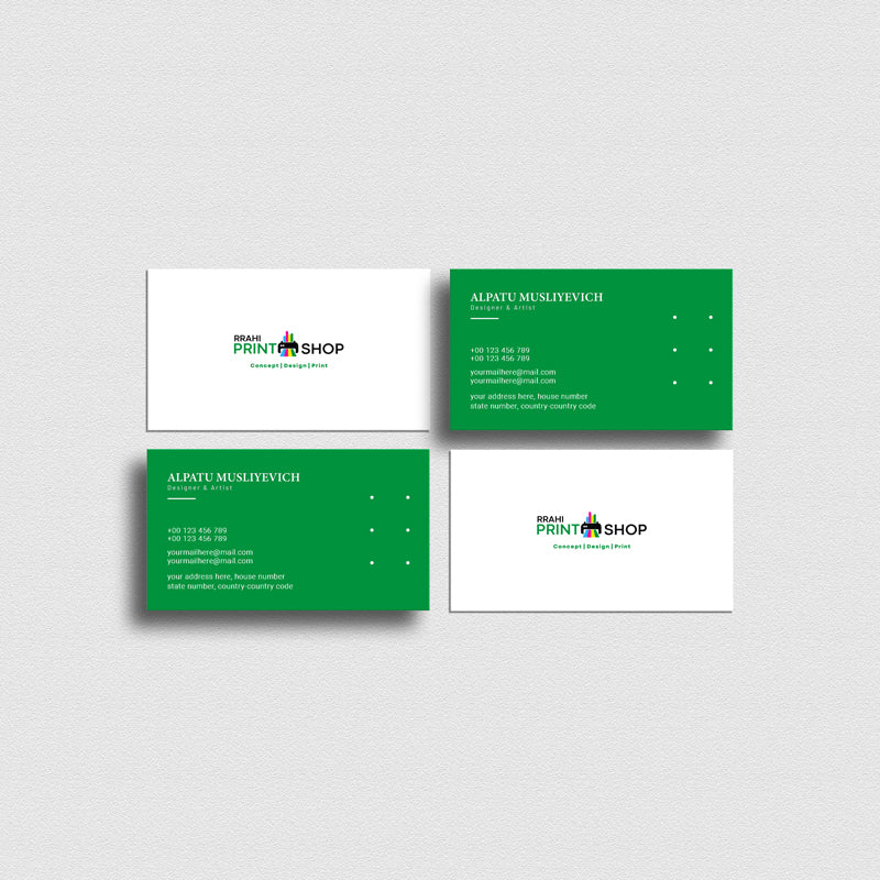 Round Corner Visiting Cards