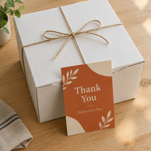 Thank You Cards, 300 GSM, 1 Side