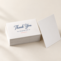 Thank You Cards, 250 GSM, 1 Side