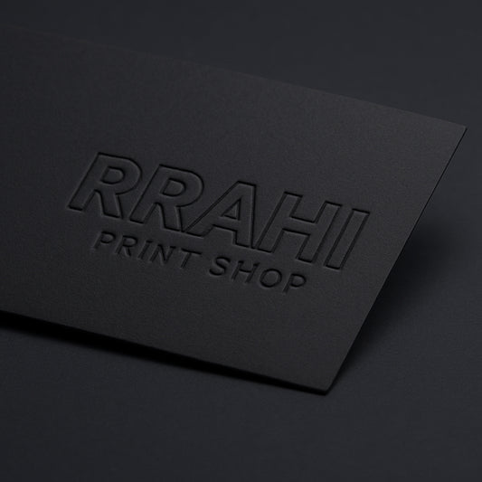 De-Embossed Visiting Cards