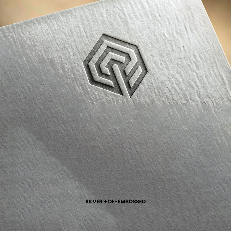 De-Embossed Visiting Cards