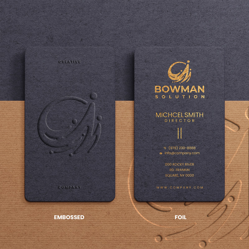 Embossed Visiting Cards