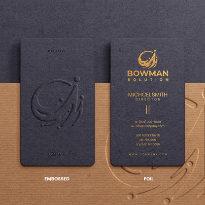 Embossed Visiting Cards