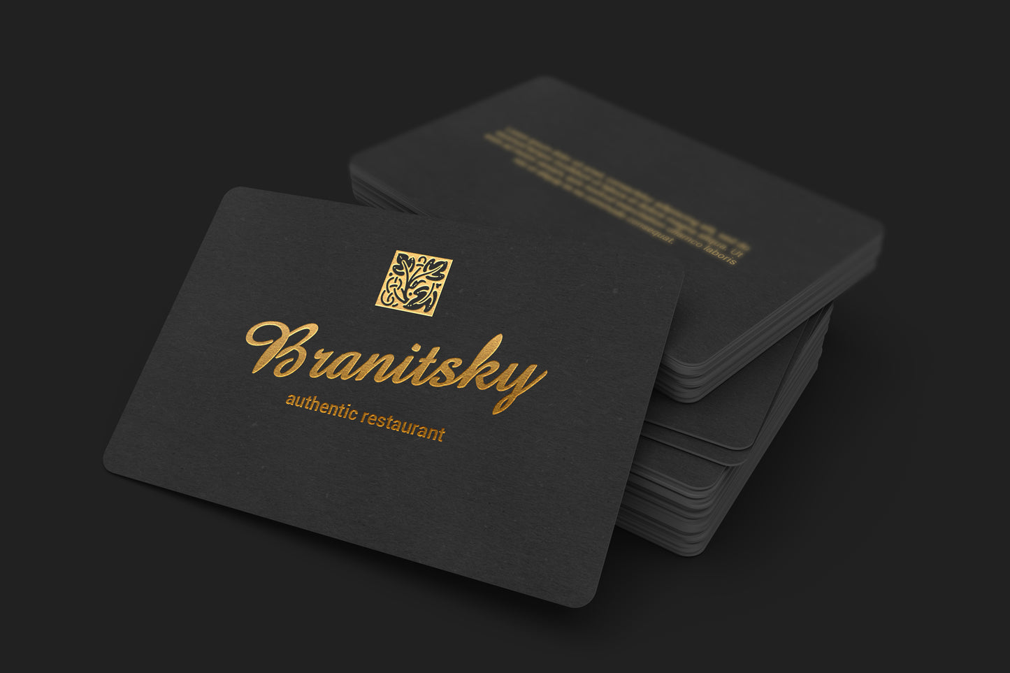 Foil Visiting Cards