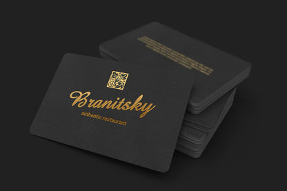 Foil Visiting Cards
