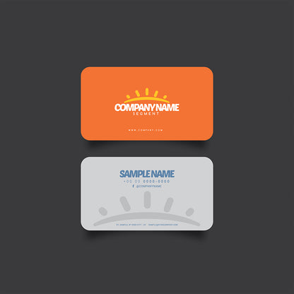 Round Corner Visiting Cards