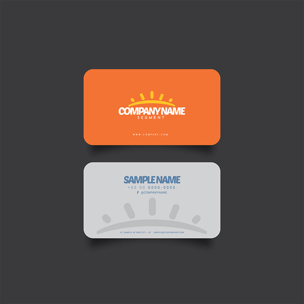 Matt 400 GSM Round Corner Visiting Cards