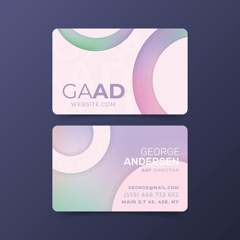 Round Corner Visiting Cards