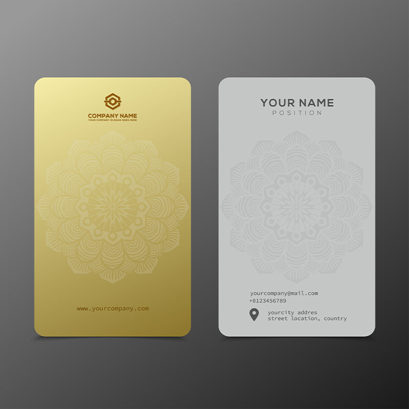 Round Corner Visiting Cards