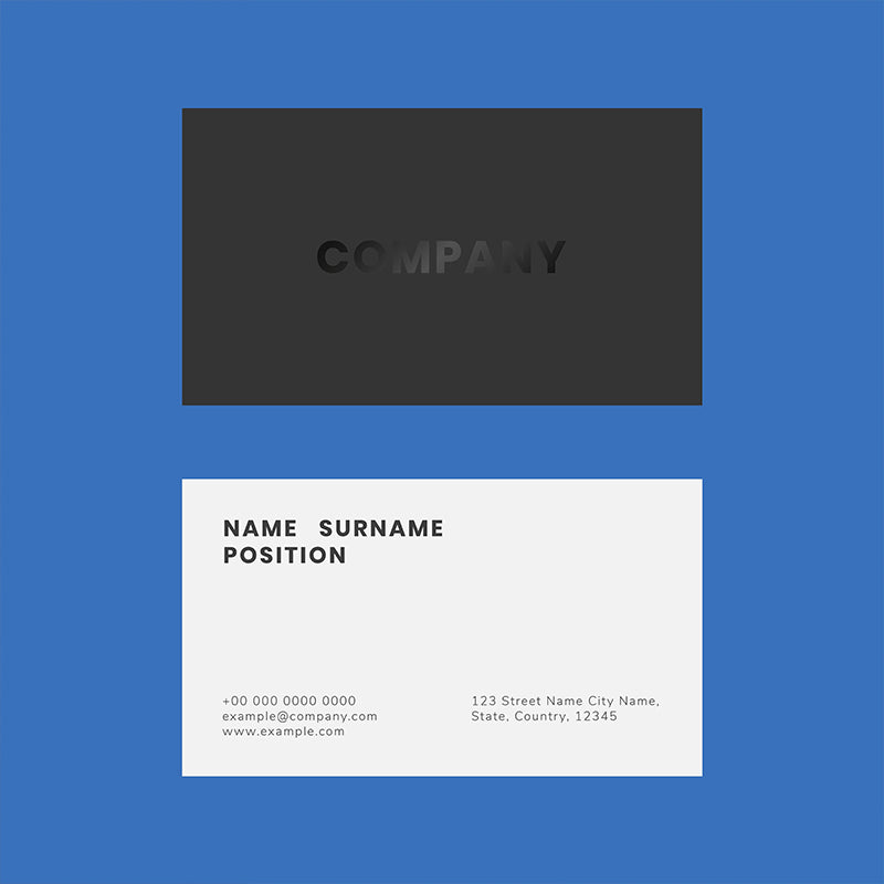 UV Effect Visiting Cards