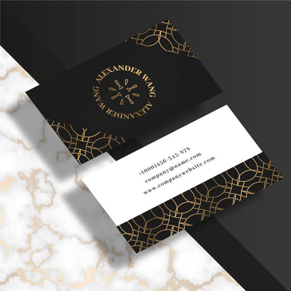 Velvet Lamination Visiting Cards