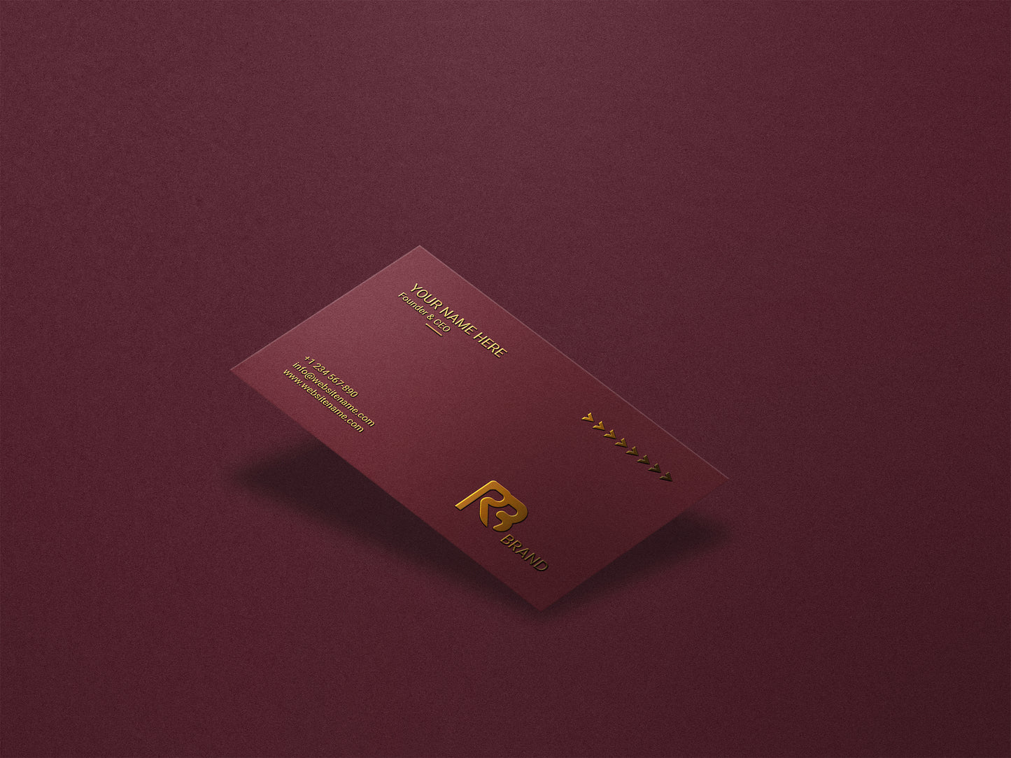 Velvet Lamination Visiting Cards