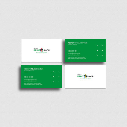 Round Corner Visiting Cards