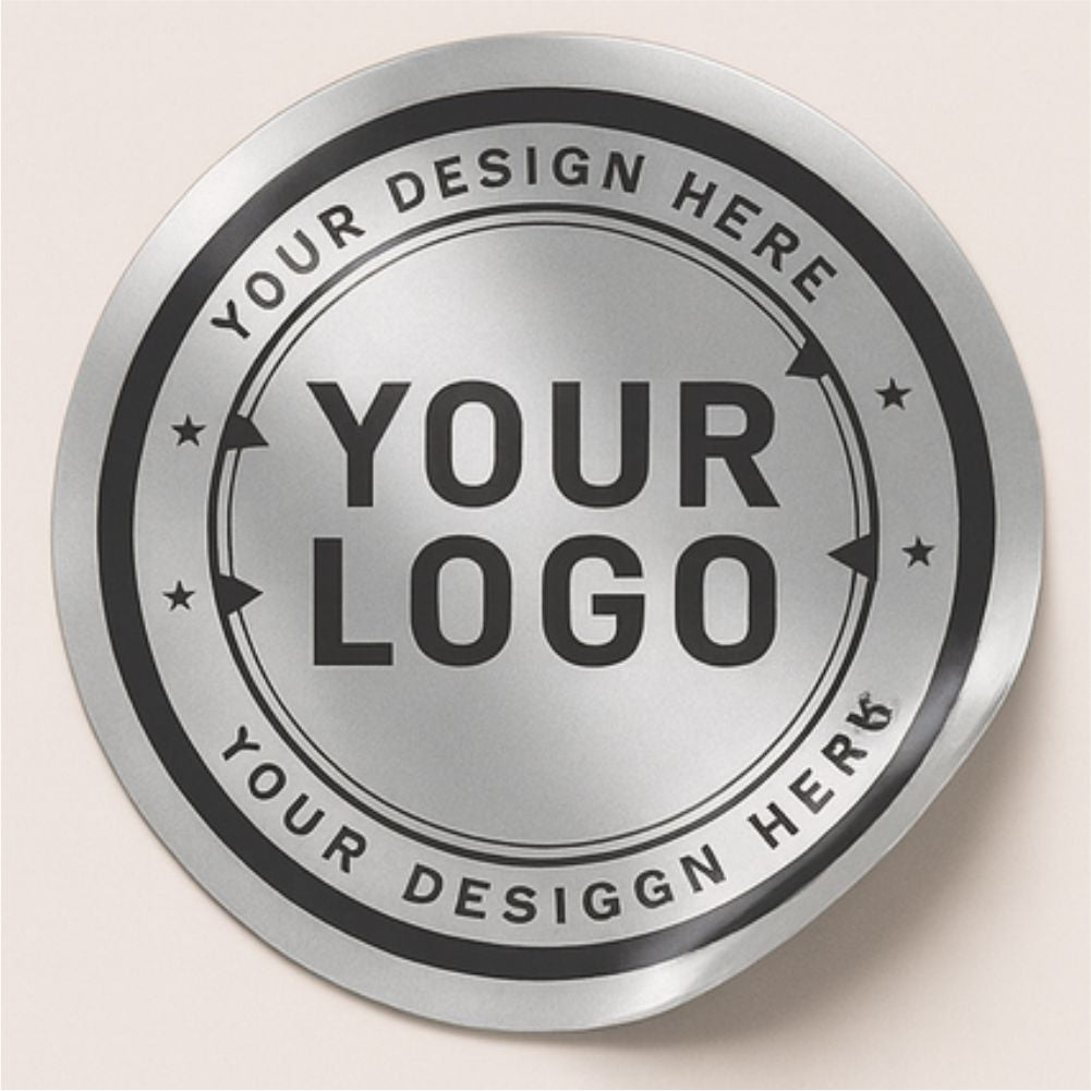 Silver Metallic Stickers