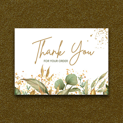 Thank You Card - A4 Size