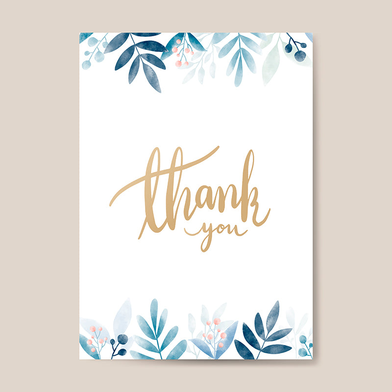 Thank You Card - A4 Size