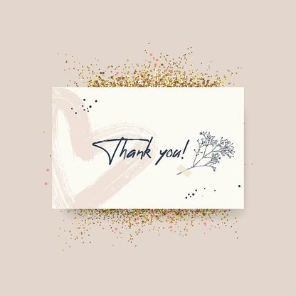 Thank You Card - A5 Size
