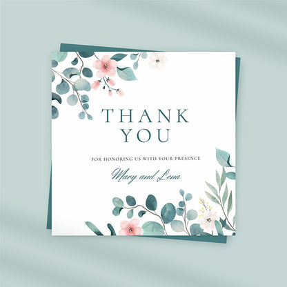 Thank You Card - A4 Size