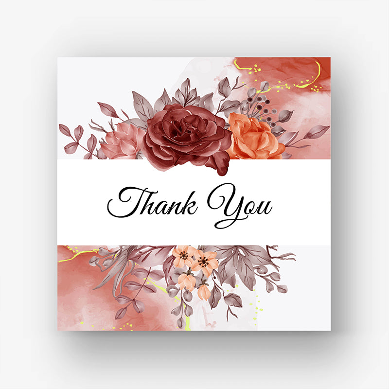 Thank You Card - A5 Size