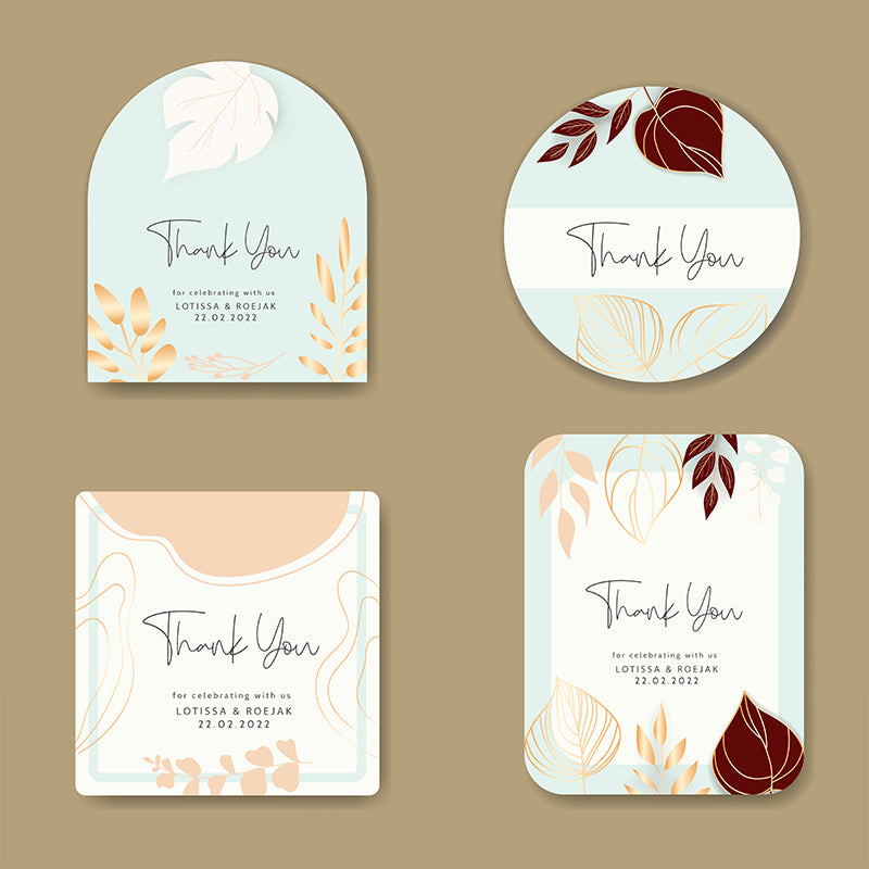 Thank You Card - A4 Size