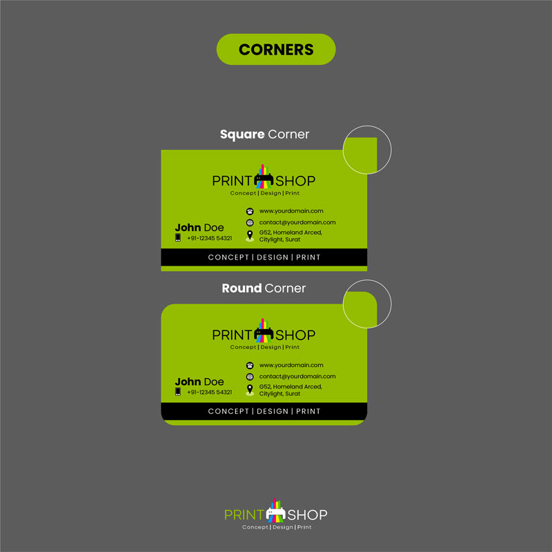 Embossed Visiting Cards